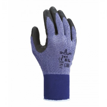 Guante 341 PURPLE nylon recubrimiento de latex. (descatalogado - está en gris)