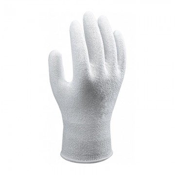Guante Modelo 542X HPPE anticorte sin recubrimiento blanco
