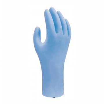 Guante 7505PF nitrilo desechable s/polvo no silicona AQL 1 (caja de 100) 