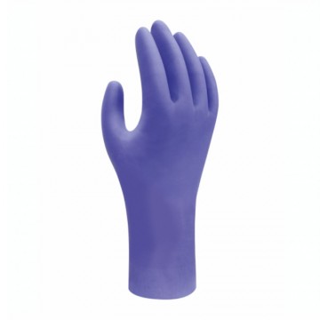 Guante 7540 nitrilo desechable s/polvo no silicona 240 mm AQL 0.65 EN 455(caja de 100)