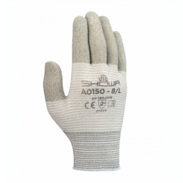 Guante A0150 nylon/acrílico antiestático sin revestimiento.