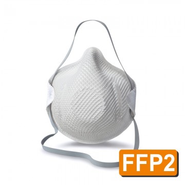 Mascarilla FFP2 correa ajustable sin válvula, Serie Clásica