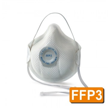 Mascarilla desechable FPP3 NR D con válvula, Serie Smart