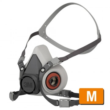 Semimascara 6200 3M reutilizable mediana (8 uds/caja)