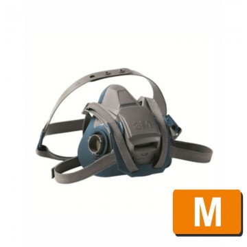 Media máscara reutilizable, apertura rápida, mediana, 6502QL (10 uds/caja)