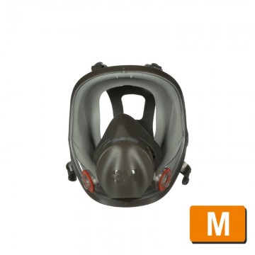 Mascara completa reutilizable (3M) serie 6000 Talla M (4 uds/caja)
