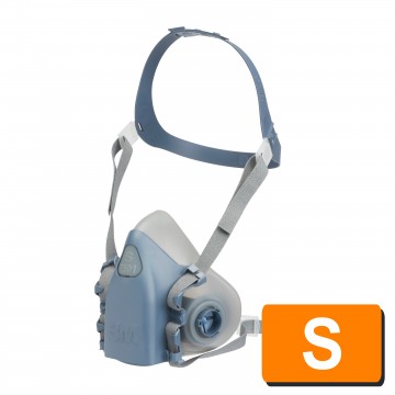 Media máscara pequeña de silicona 7501 3M (10 uds/caja)