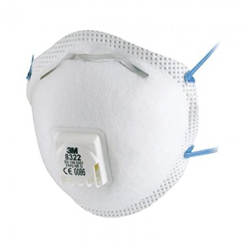 Mascarilla 8322 desechable FFP2V.