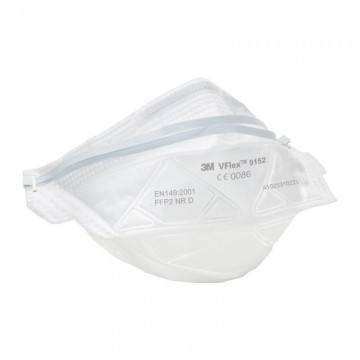 Mascarilla 9152 VFLEX FFP2NRD s/válvula.
