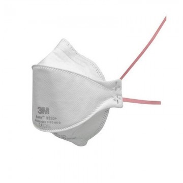 Mascarilla 9330+BLK plegable FFP3 NR D s/válvula (3M)