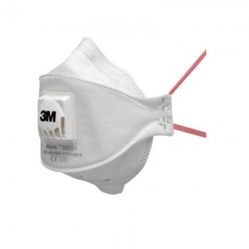 Mascarilla 9332 plegable FFP3 NR D c/válvula (3M)