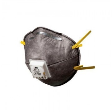 Mascarilla 9914 especial FFP1 NR D c/válvula para vapores orgánicos 3M (100 uds/caja)