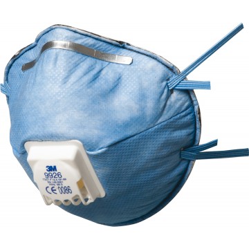 Mascarilla 9926 especial FFP2 NR D c/válvula para gases ácidos (3M)