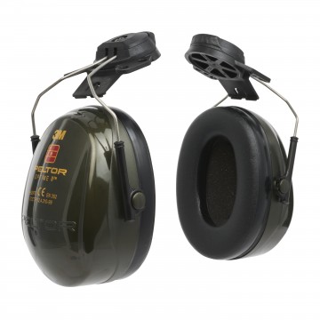 Orejera H520P3EA-410-GQ  PELTOR™ Optime™ II  Orejeras para casco Negras 30 dB