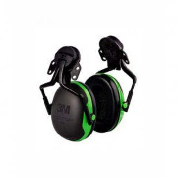 Orejera 3M Peltor para casco X1P5E, verde, SNR 26 dB