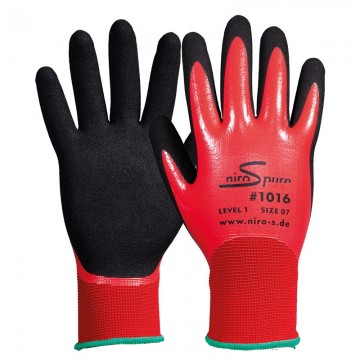 Guante nylon con recubrimiento de nitrilo MODELO 1016