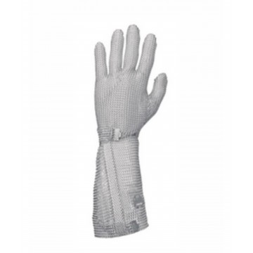 Guante malla acero 5 dedos modelo Niroflex 2000 19 cms cuff