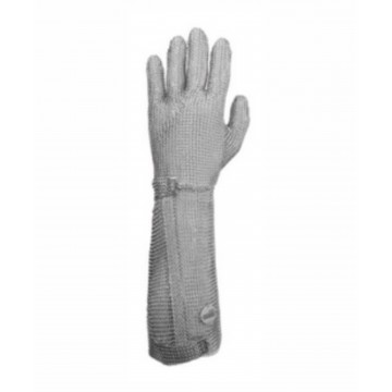 Guante malla acero 5 dedos modelo Niroflex 2000 22 cms cuff