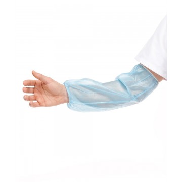 Manguito reforzado Polipropileno + Polietileno Azul.(100 uds) 62310A