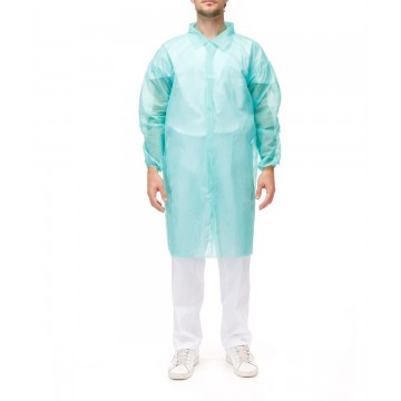 Bata polipropileno 25 g. cierre velcro verde modelo 65405 SOFT talla unica