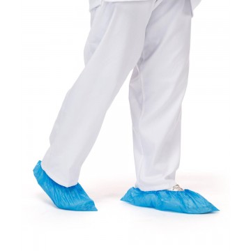 Cubre zapatos de polietileno rugoso CPE Azul (bolsa de 100) 68300/6200A