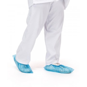 Cubre Zapatos de Polietileno Azul (PE).(100 uds) 68305/6100A