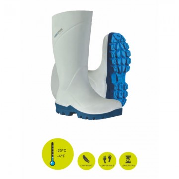 Bota poliuretano NORAMAX food blanca S4