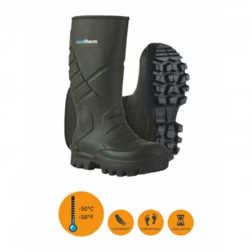 Bota poliuretano NORATHERM -50ºC verde S5