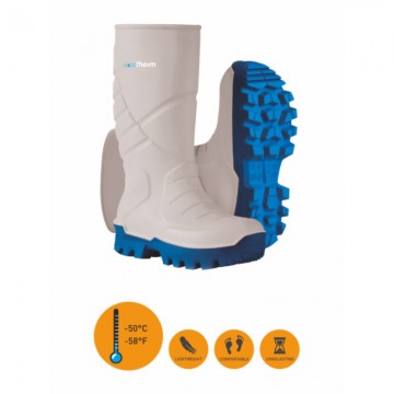 Bota poliuretano NORATHERM -50ºC white S5