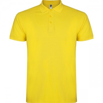 Polo M/C 100% algodon modelo STAR ref.6638 Roly.