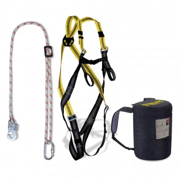 Kit STEELSAFE-2 + cuerda regulable + mochila (13-1888KIT5SIN)