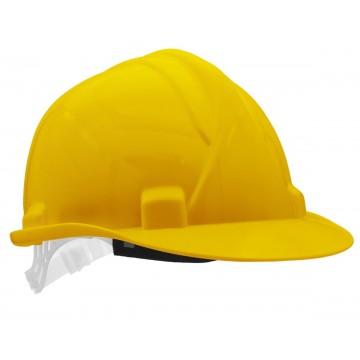Casco de protección cierre de cinta STRIKE amarillo (13-2088CBNY)