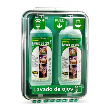 Estación dos botellas de un litro Tobin Eyewash (2388L30SIN)