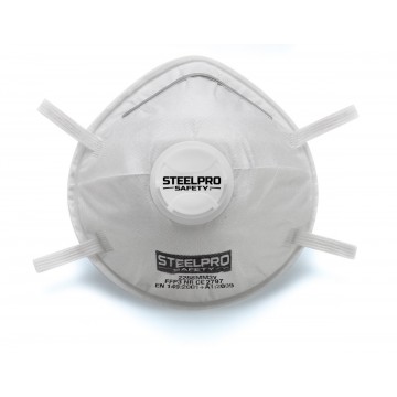 Mascarilla desechable FFP3 NR moldeada con válvula de exhalación (2288MM3VBL)