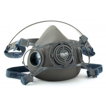 Media máscara Mod. BREATH para dos filtros Steelpro (2288SEG)