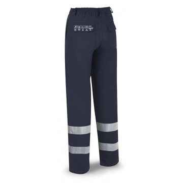 Pantalón ignífugo y antiestático con bandas reflectantesREF. 13-988PIRAM