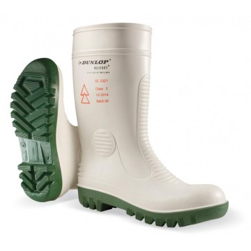 Bota Dunlop certificada para riesgo eléctrico con puntera metálica. (13-A571411BL)