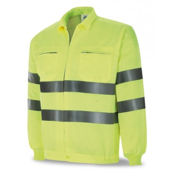 Chaqueta Alta Visibilidad poliéster/algodón 200 gr. Modelo LAMP. 