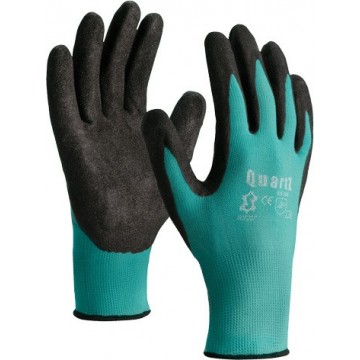 Guante revestido nitrilo foam con microgranulas verde/negro ref.5072SF.