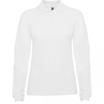 Polo de Mujer manga larga con cuello y bocamangas. (Roly).