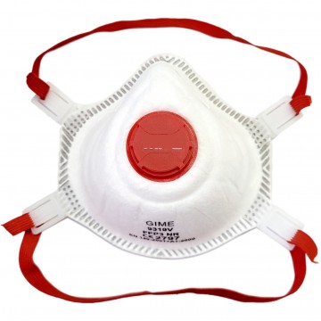 Mascarilla FFP3 con valvula modelo 9319V.