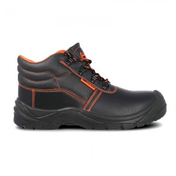 Bota de seguridad ESPINARDO S3 Piel flor hidrofugada Negro 