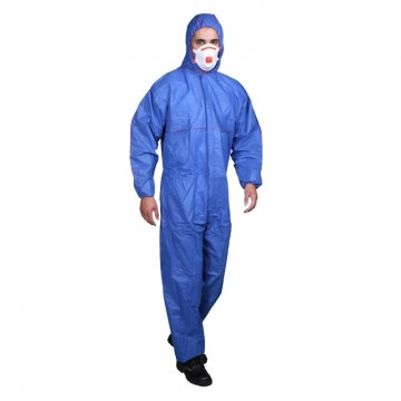 Buzo quimico tipo 5/6 CAT. III SMS  AZUL WLO3003LB