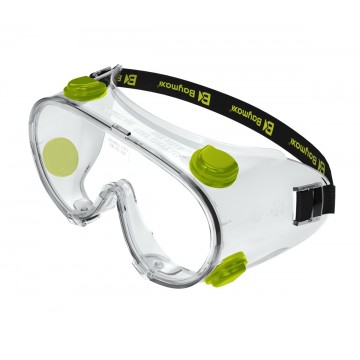 Gafa transparente antiempañante hermetica valvulas modelo S-1551 QUATTRO (B01-1551-0201)