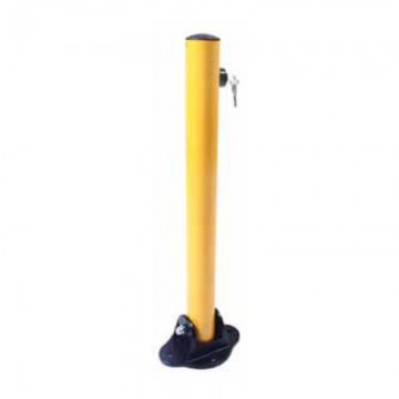 Bolardo Composite Redondo Abatible 70 cm c/ llave