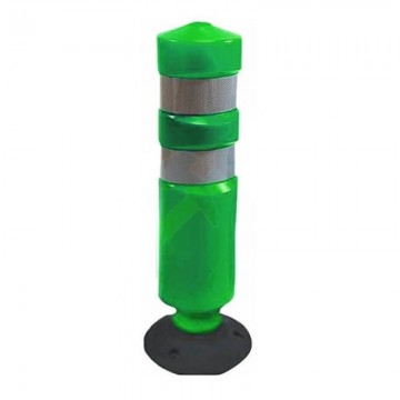 Hito 75 cms con base basculante Mod. B VERDE