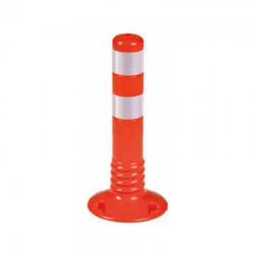 Hito Flexible 45 cms pvc naranja modelo F