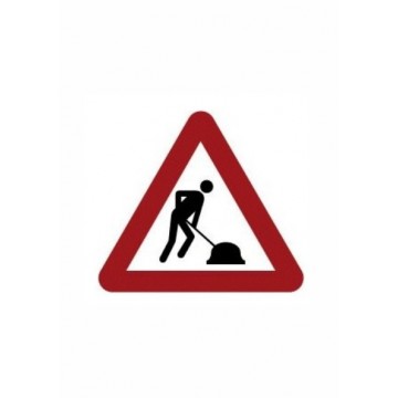 Señal Económica Definitiva Obras P-18, 70cm.