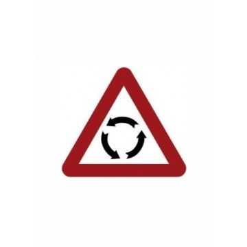 Señal Económica Definitiva Rotonda P-4, 70cm.