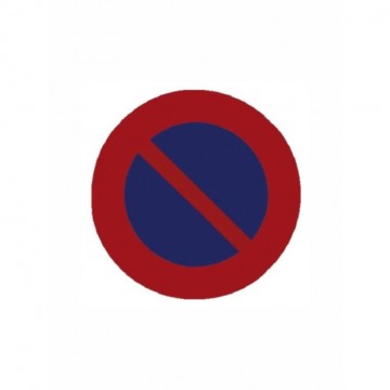 Señal Económica Definitiva Prohibido estacionar R-308, 50cm.